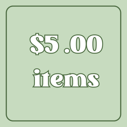 $5.00 Items